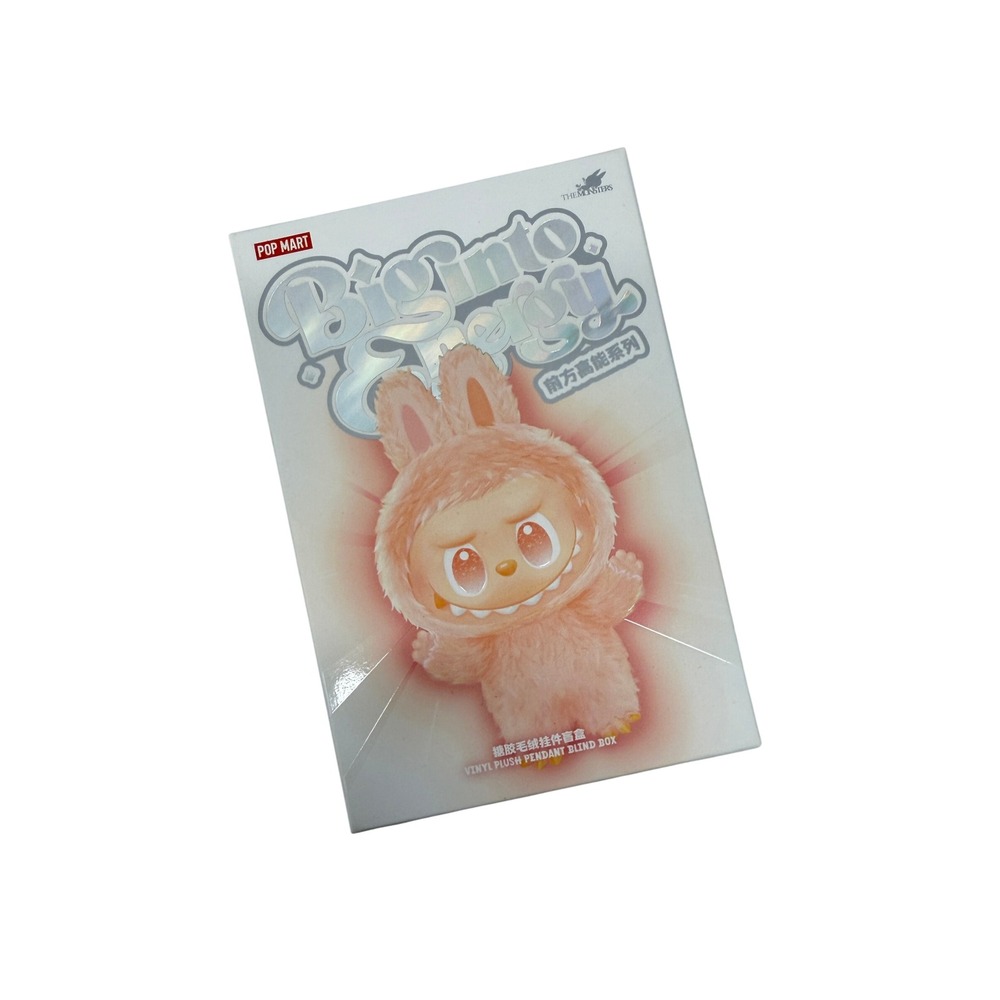 POP MART THE MONSTERS Big Into Energy Hope Vinyl Plush Pendant Labubu New